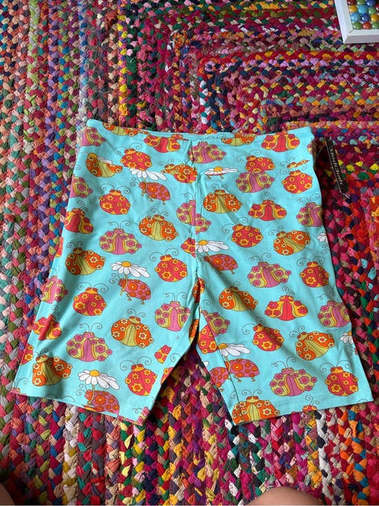 Modcloth Pants - MODCLOTH LADY BUG BIKER SHORTS